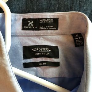 Nordstrom’s Smart Care Dress Shirt Size M